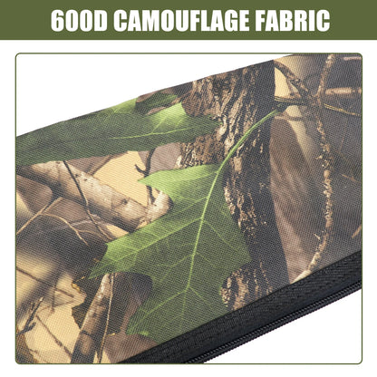 Camouflage Soft Long Tool Bag, Outdoor Hunting Thickened Shockproof Gun Bag, Portable Shoulder and Hand-Held Tool Storage Bag, Portable Protective Large-Capacity Equipment Bag