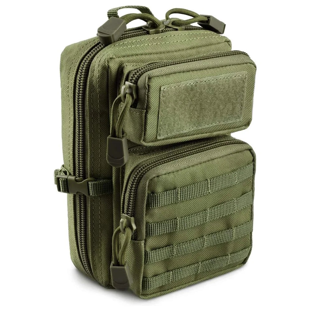 Tactical MOLLE Utility Pouch Mini EDC Tool Phone Storage Bag Medical IFAK Pack for Waist Carry