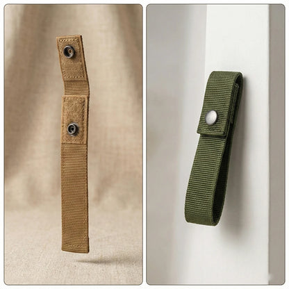Tactical MOLLE Strap Quick-Release Webbing Straps EDC Waist Bag Medical Pouch Accessories Strap Thumb Snap Climbing Strap