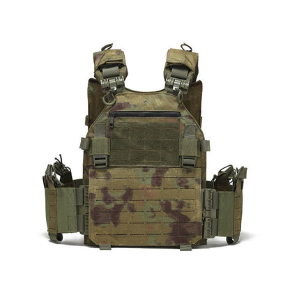U7 New Combat Vest 6094 Quick Release Lightweight Laser Cut Tactical Vest Black Gear Carry Hunting Tactical Vests