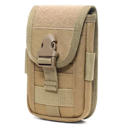 OPHIDIAN  Multifunctional Sports Running Belt Cell Phone Bag Men Waist Pack Vertical Double Layer Molle Accessory Bag Charging