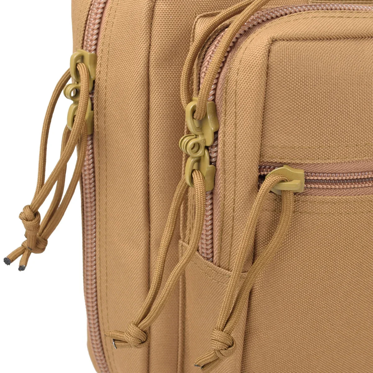 Tactical Hunting Pistol Portable Storage Dual Gun Bag Case Durable Waterproof Tool Bags With 600D Nylon And Soft Padding