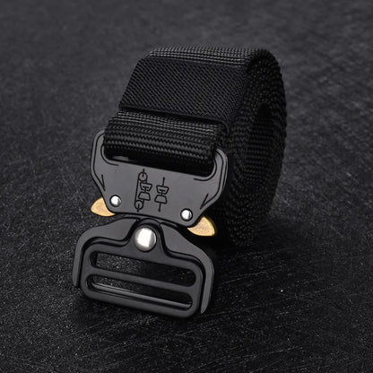 Men's Belt Outdoor Hunting Multi Function Combat Survival 120cm  Canvas For Nylon Male Luxury