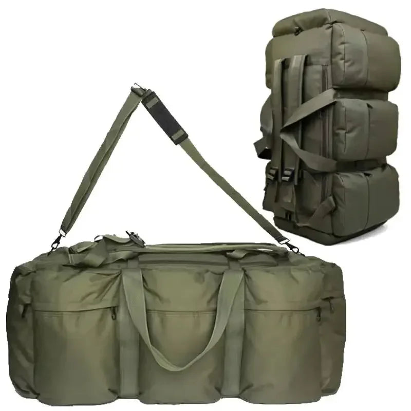 90L Camping Bag Travel Backpack Large Luggage for Men Outdoor Shoulder Hiking Trekking Tourist Tactical Carry-on Duffel Weekend