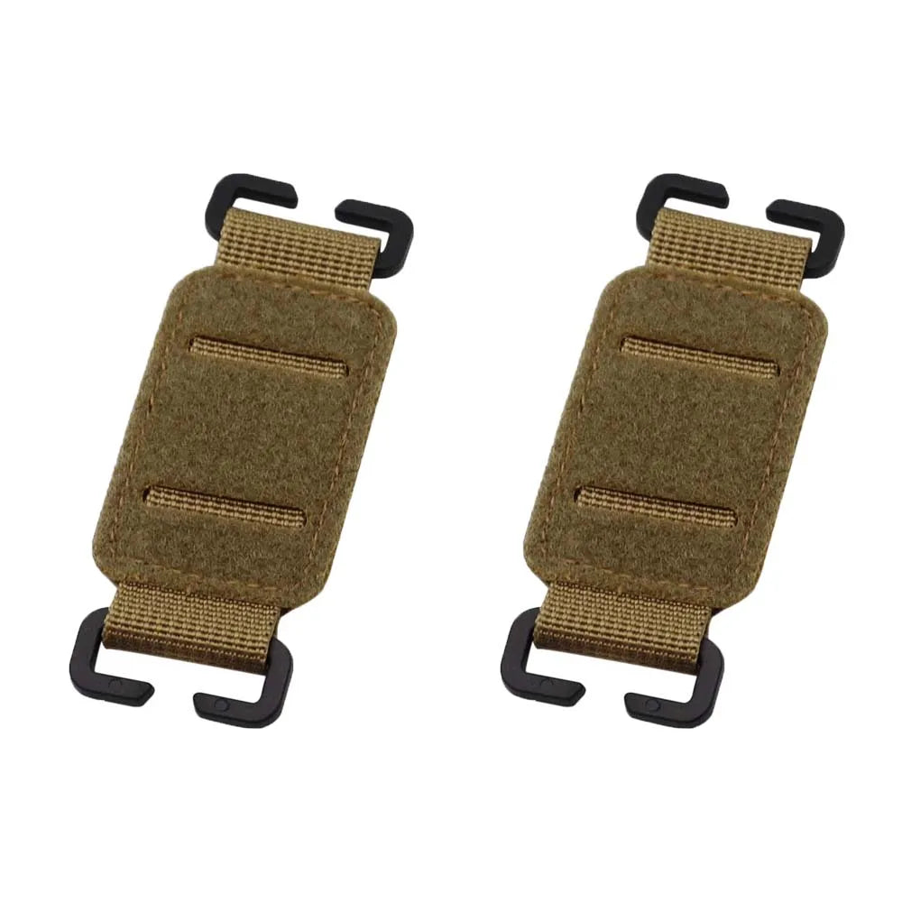 MOLLE Hook-and-Loop Patch Panel Tactical Velcro Attachment Strips for Vest/Backpack