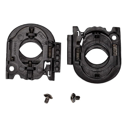 2 Pieces Helmet Visor Shield Base Sturdy Left and Right Easy to Install Replace for MT Thunder 4 Mt-v-28B Visor Len Base
