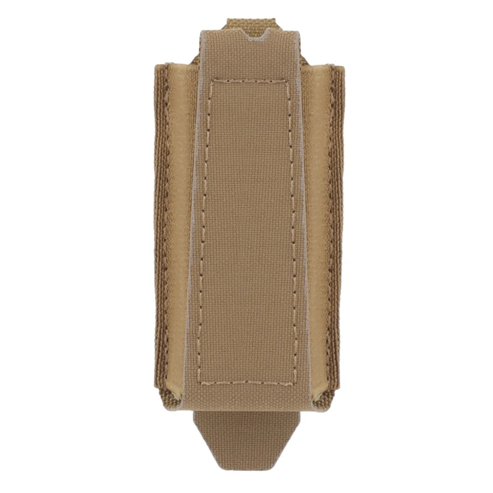 ARC  Mag Pouch Ultra-Lightweight MOLLE Elastic 9mm .40S&W Mag Holder Universal Holds Magazines Multitools Flashlights