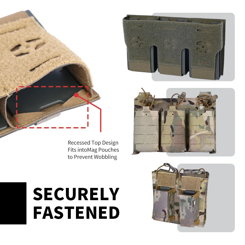 EverwildGear MAG Insert With Hook Magazine Pouch Nylon Velco Kydex M4 5.56 Paintball Hunting Shooting Equipment