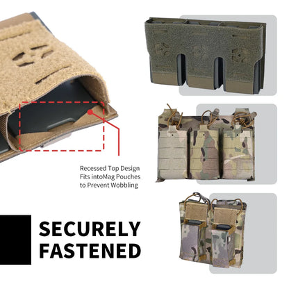 EverwildGear MAG Insert With Hook Magazine Pouch Nylon Velco Kydex M4 5.56 Paintball Hunting Shooting Equipment