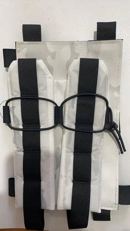 Outdoor Sports - Magnetic Snap Quick Release  Vest And Accessories White