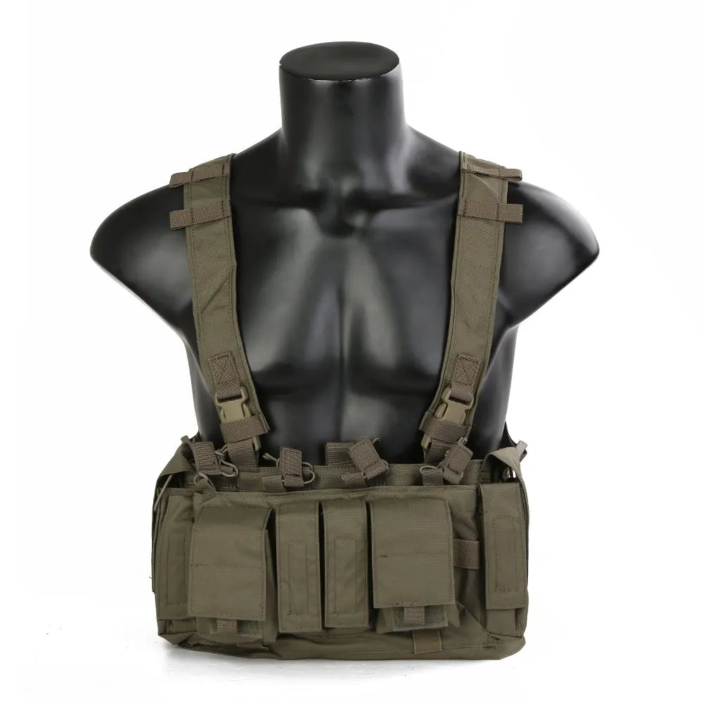 Emersongear For MF Style Tactical Chest Rig 556 762 UW Gen IV Hunting Vest Harness Split Front Carrier Camping Hiking EM7329