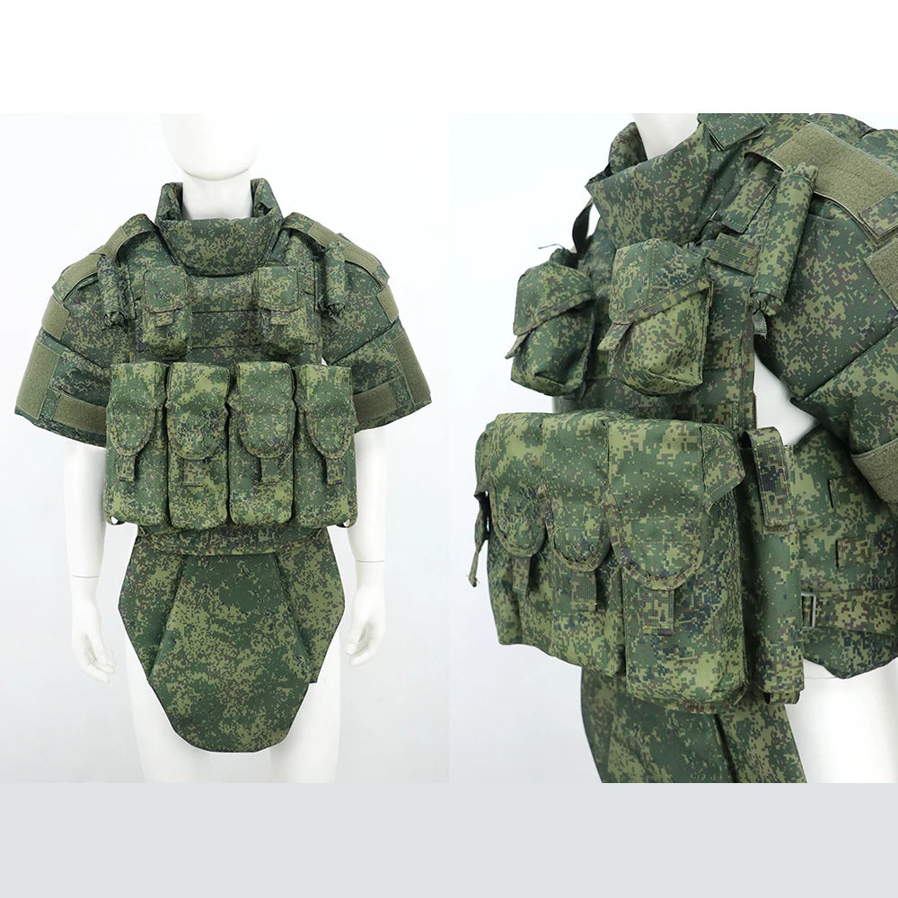 4.0 6b45 Tactical Vest Set Tactical Air Soft Russian Fearless Heavy Armor Vest Outdoor Hunting Small Green Man Protective Vest