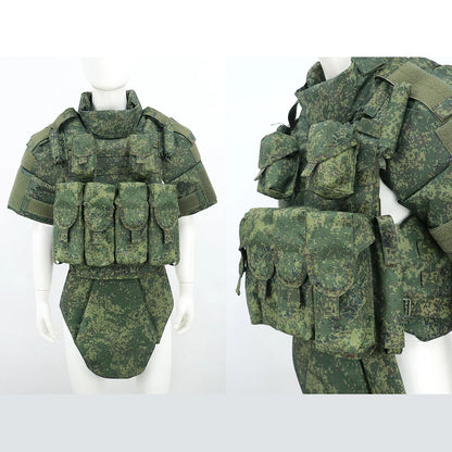 4.0 6b45 Tactical Vest Set Tactical Air Soft Russian Fearless Heavy Armor Vest Outdoor Hunting Small Green Man Protective Vest