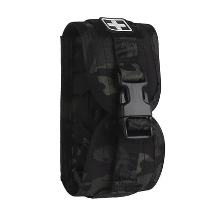 Compact MOLLE First Aid Pouch V2 Rapid Deployment Medical Kit w/ Quick-Release System Survival/Hunting/Camping Essentials