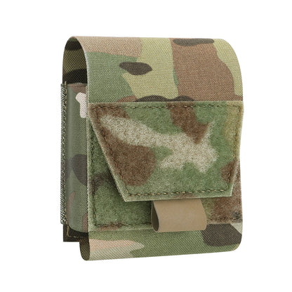 KRYDEX Tactical Handcuffs Pouch Low Profile Handcuff Case Holster Molle Waist Belt Pouch Bag Hunting Outdoor Accessories