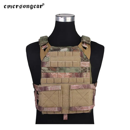 Emersongear Hunting Vest Assault Jum Plate Carrier Dummy Guard Body Armor Combat Hiking Camping Nylon Sports Outdoor