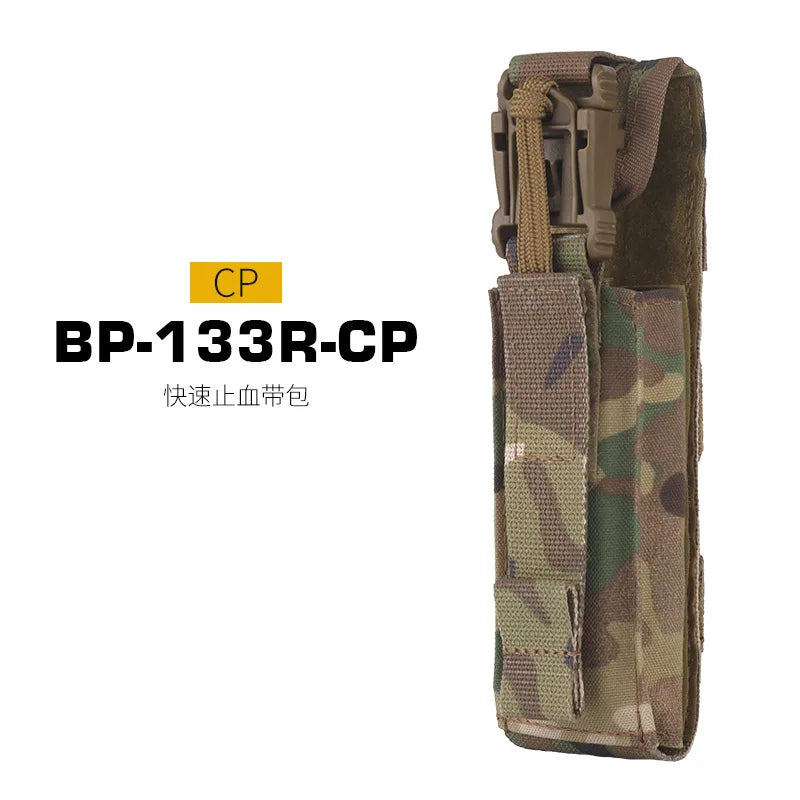 Quick Release Tourniquet Pouch MOLLE Tourniquet Holder Pouch Use for Plate Carrier Chest Rig Hunting Accessories