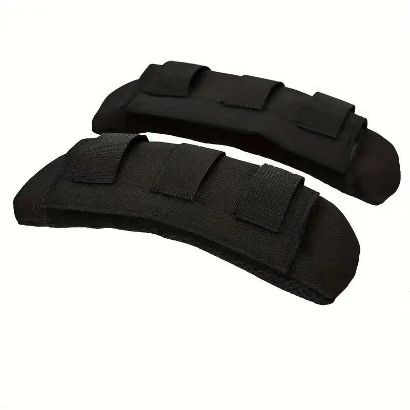 Tactical Backpack Vest Shoulder Pad 2PC Comfort Cushion with Nylon Mesh for FCPC JPC Carrier MOLLE Hiking Hunting Strap Pad