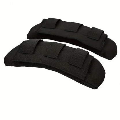 Tactical Backpack Vest Shoulder Pad 2PC Comfort Cushion with Nylon Mesh for FCPC JPC Carrier MOLLE Hiking Hunting Strap Pad