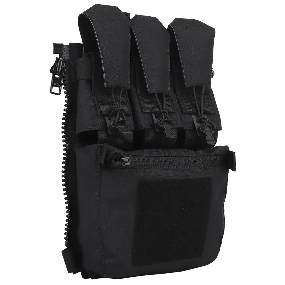 V5 FCPC Tactical Vest Backplate Supplement Sub-package Airsoft Triple Magazine Bags Hunting Vest Plate Carrier Accessories