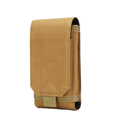 6inch Molle Phone Pouch Tactical Cell Phone Belt EDC Pouch Holder Waist Accessories Bag Outdoor Camping Mobile Phone Pack Bag