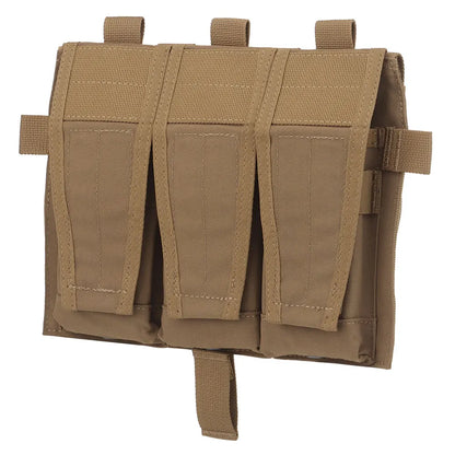 AVS Detachable MBAV Tactical Vest Triple Magazine Pocket Flap Front Bag M4 556 Mag Pouch  Plate Carrier Airsoft Accessories