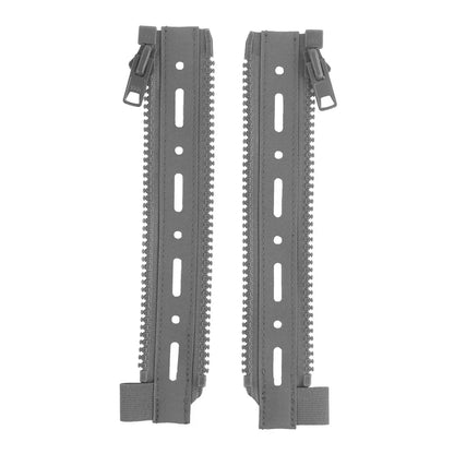Tactical Ferro Style Back Panel Zipper Extension MOLLE Adapter 10# for Hunting Airsoft Vest Plate Carrier FCPC Backpack Panels