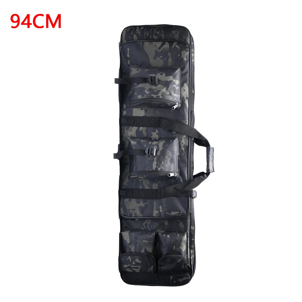 Tactical Hunting Gun Bag Outdoor Shooting Equipment Handbag Multi-Sized Fishing Gear Carrier 81cm/94cm/115cm Durable Camo