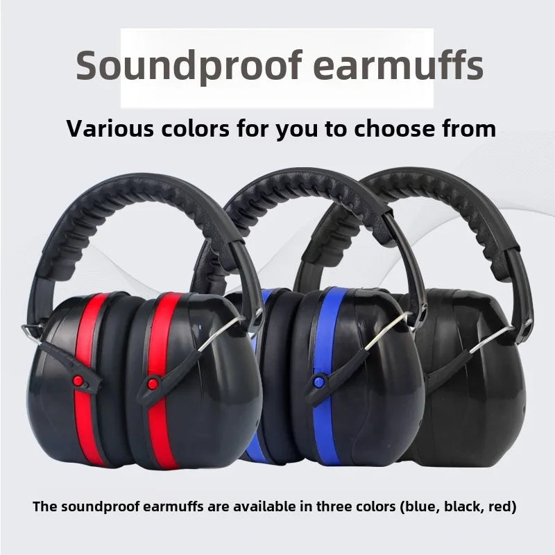 Hearing Protection Noise Canceling Ear Muffs Adult Headphones Suitable for Lawn Mowing DIY Construction Carpentry Shooting