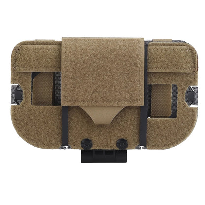 Tactical Navigation Board Molle Foldable Admin Pouch Mobile Phone Holder Chest Rig Gear for Plate Carrier Airsoft Hunting Vest