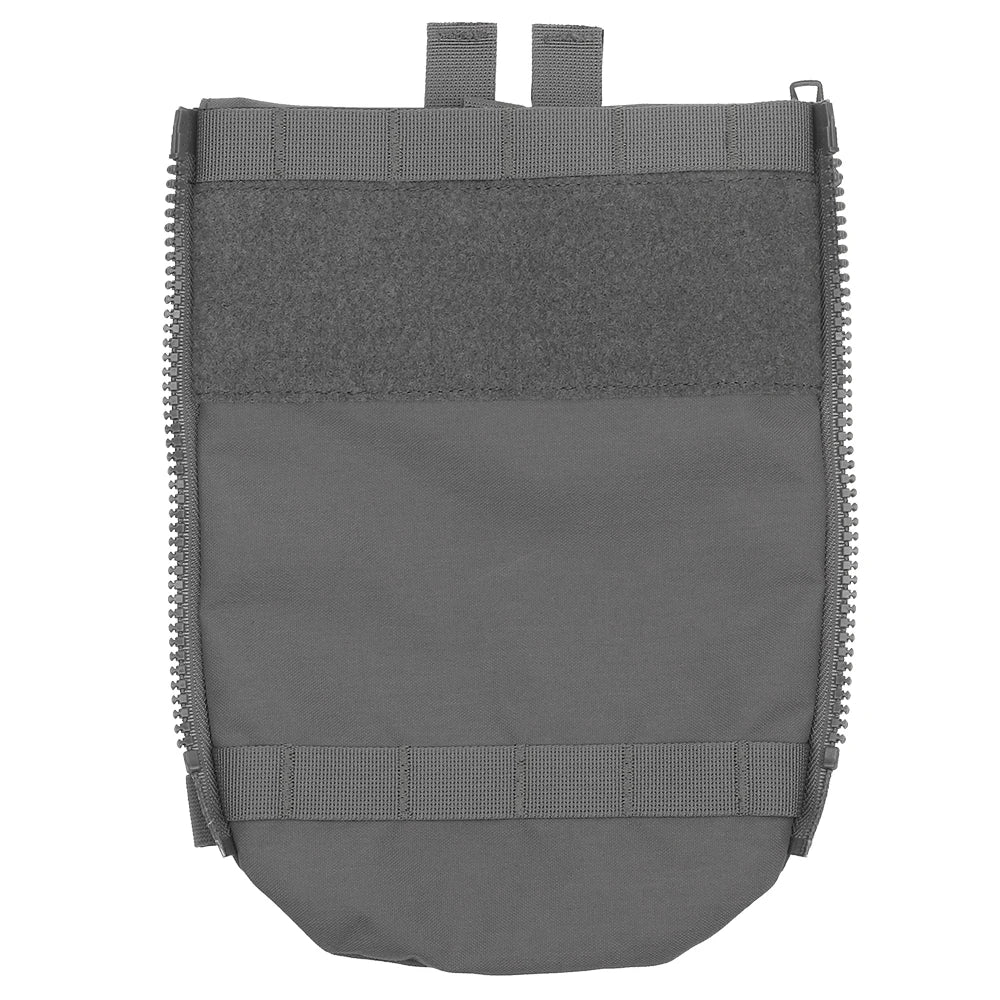 Tactical V5 FCPC Back Panel Water Bag with Side Zipper Airsoft Plate Carrier MOLLE Adapter Hunting Airsoft Gear