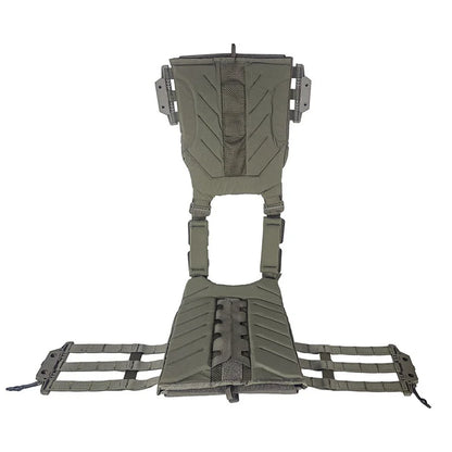 Third Generation Laser Cutting RG Color 500D Anti infrared Flame Retardant Quick Release Lightweight Vest