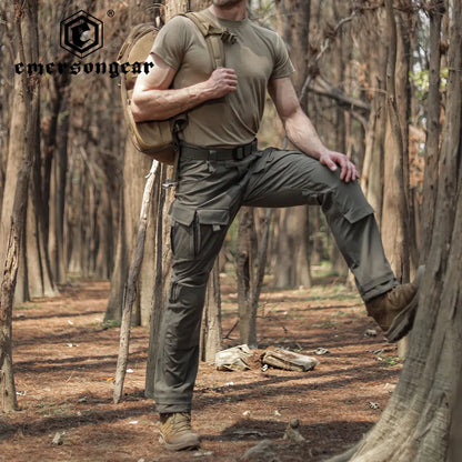 Emersongear Tactical Pants Men Elastic Cargo Trousers for Camping Casual Urban Sports Hunting Combat Fishing EMB9737