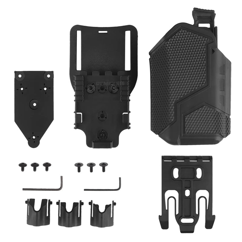 Universal Gun Holster X300U Flashlight Tactical Pistol Holster Hunting Wargame Shooting for Combat Sports Handgun Case