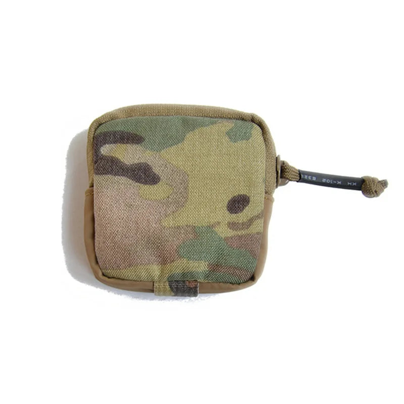 Outdoor Tactical Mini Accessories Pouch for Earphone EDC Key Bag Pouch Coin Purse Wallet Zipper Tool Bag P041