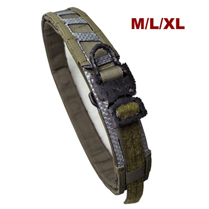 Airsoft Battle Belt Outdoor Hunting Militar Training Tactical Belt MOLLE System Magnetic Waist Belt Ranger Green M/L/XL