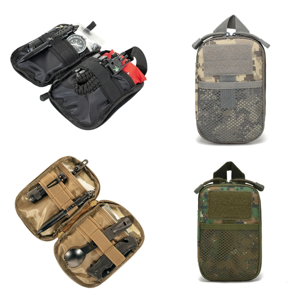 EDC Molle Pouch Small Waist Pack Hiking Camping Hunting Accessories Medical Bag Outdoor Mobile Phone Case Holder Sport EMT Pouch