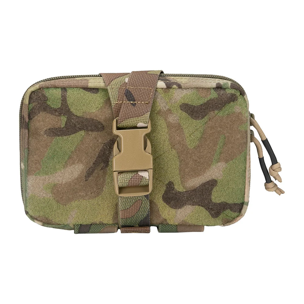 Tactical Molle Pouch Waist Pack EDC Portable Bag Magic Tape Tool Bag Hunting Vest Accessories Pouch Outdoor Multifunctional Kit