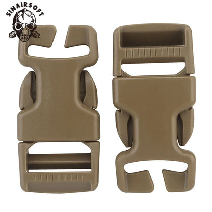 2pcs SRB Side Release Buckle Quick Release Tactical Buckle for MOLLE PALS Webbing Chest Rig Hunting Vest Accessories SINAIRSOFT