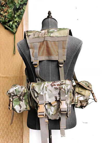 New Russian Camo M-1 Carrying Waistband Combination Set Russian Emr Small Green Man Chest Hanging Tactical Tank Top Combination