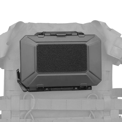 Tactical Waterproof Case Pistol Battery Mobile Phone Bag Protective Double Sponge Shockproof Lockable Airsoft Vest Gear