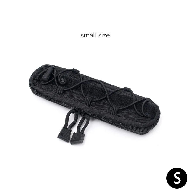 Tactical Molle Knives Pouch EDC Knife Holder Bag Pocket Nylon Outdoor Hunting Camping Flashlight Holster Small Waist Bag