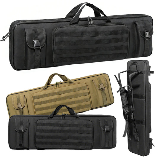90/120cm Rifle Gun Bag Soft Gun Case for Rifles and Shotguns Long Shotgun Range Bag Backpack Gun Carry Shoulder Bag