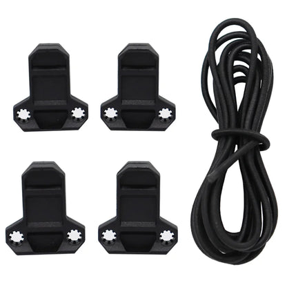 Tactical Vest SS Magazine Bag Anti Slip Rubber "T" Type Quick Mag Pull Tab Bag Elastic Rope Safety Buckle
