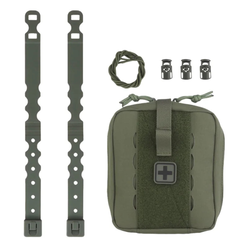 First Aid Organizer | Waterproof Emergency Pouch | EDC First Aid Kit for Hiking