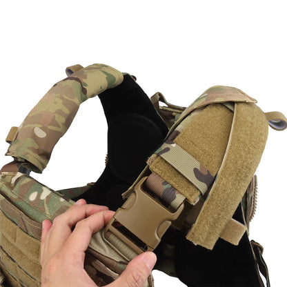 AVS Tactical Vest Plate Carrier Adaptive System MBAV Quick Release MOLLE Hunting Vest Protective Soft Pads Combat Airsoft Gear