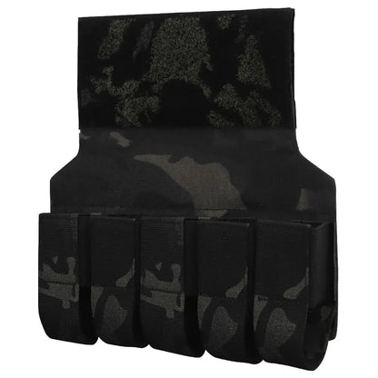 M203 Grenade Sub Pouch 5 Round 40MM Banger Hanger Chest Rig Abdominal Tactical Vest Plate Carrier Accessories
