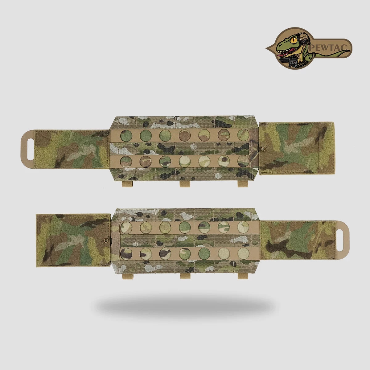 PEW Tactical Vest 5 AC'' Assault - Attack Side Panel Molle Cummerbund for FCPC Plate Carrier Vest Imported CURV Board UA111