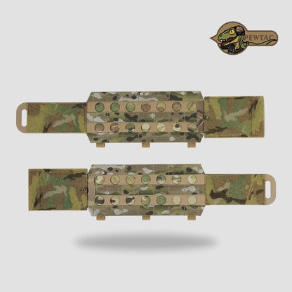 PEW Tactical Vest 5 AC'' Assault - Attack Side Panel Molle Cummerbund for FCPC Plate Carrier Vest Imported CURV Board UA111