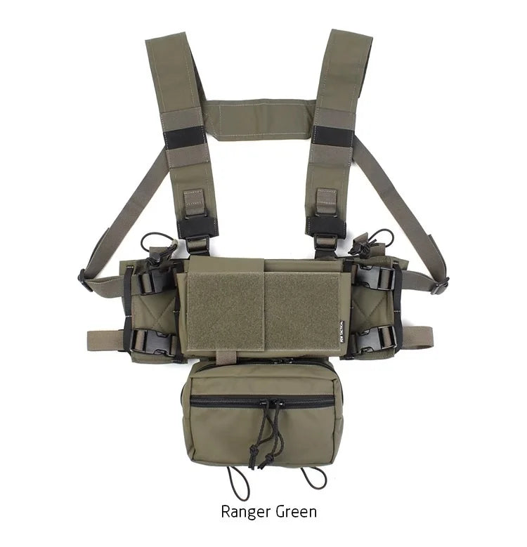 Pew Tactical MK4 Chest Rig System D3 500D Original Matte Fabric AIRSOFT Hunting